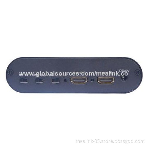HDMI to VGA + YPBPR + Audio Converter, Plug-and-play FunctionNew